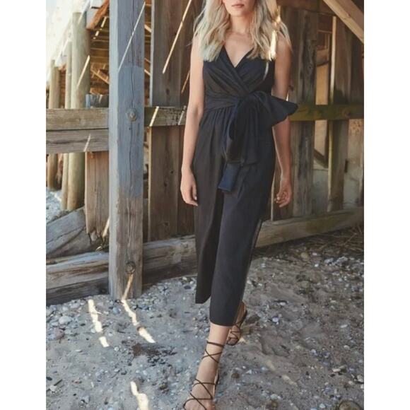 Cara Cara Black Ji Jumpsuit Wide Leg - Picture 4 of 13